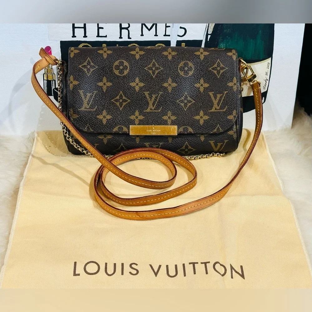 Louis Vuitton Monogram Favorite PM Shoulder Crossbody Bag w/ COA & Dust Bag - Picture 13 of 15